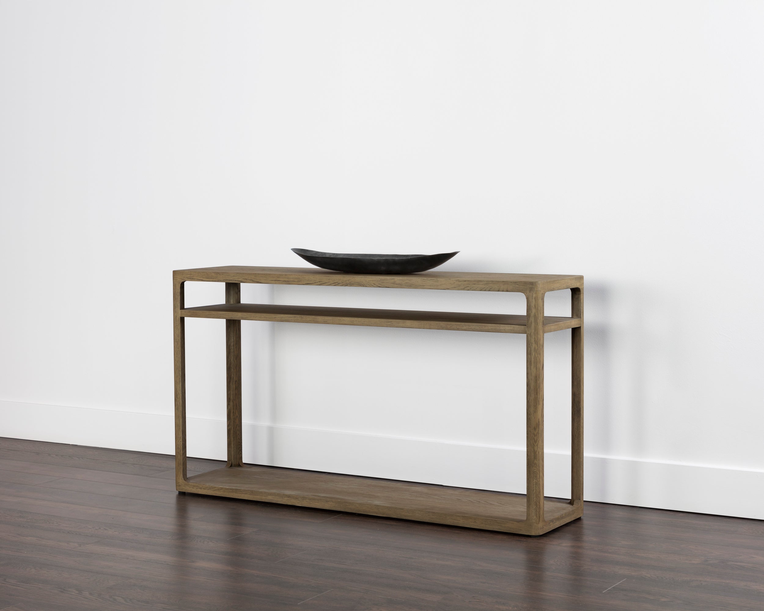 Doncaster Console Table - Smoke Grey