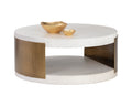 Cavette Coffee Table - White
