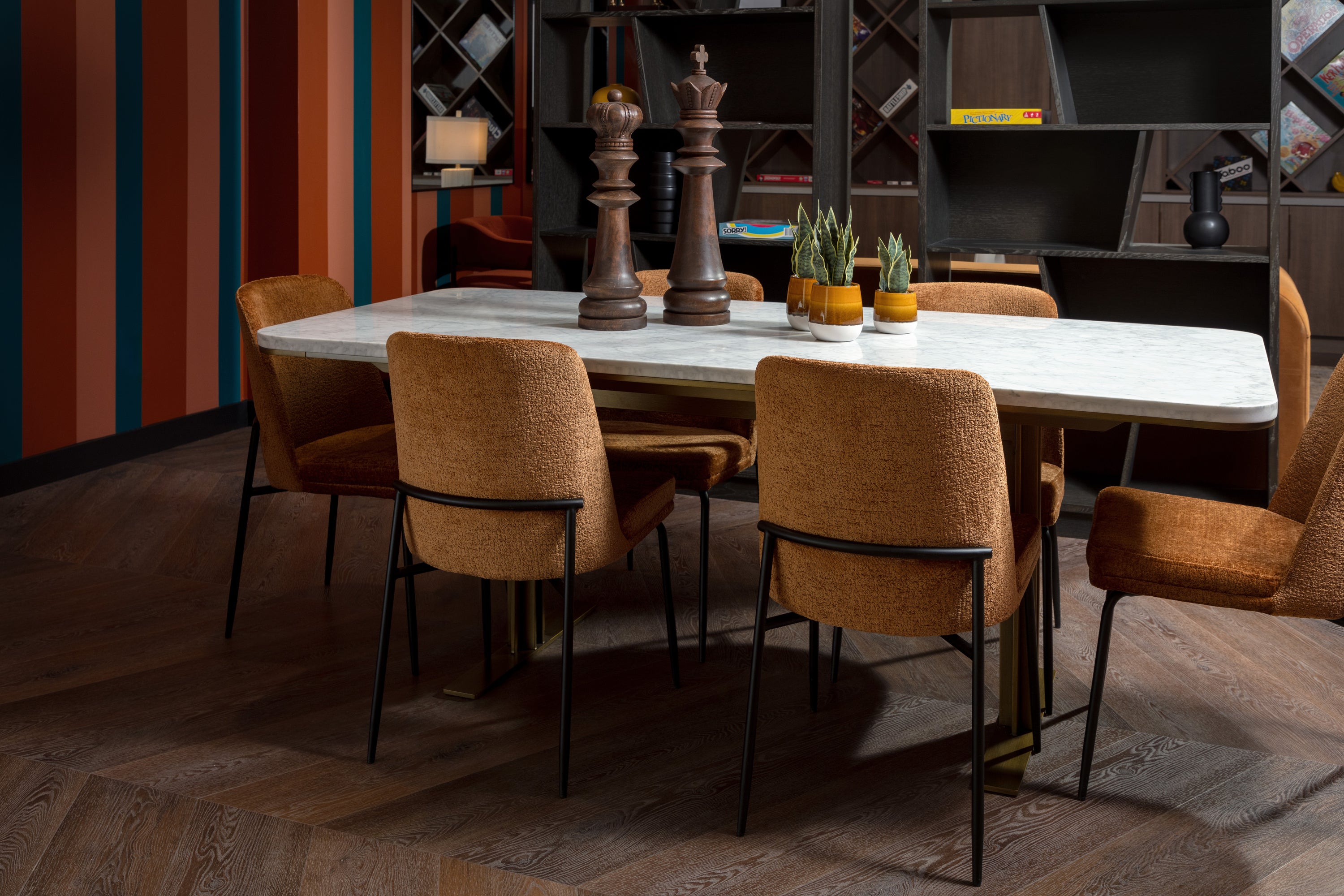 Zeke Dining Chair - Black - Bergen Marmalade
