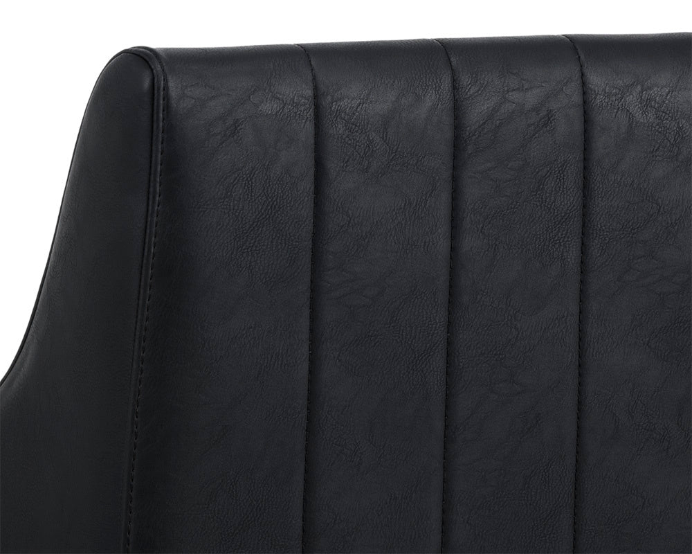 Wolfe Lounge Chair - Bravo Black