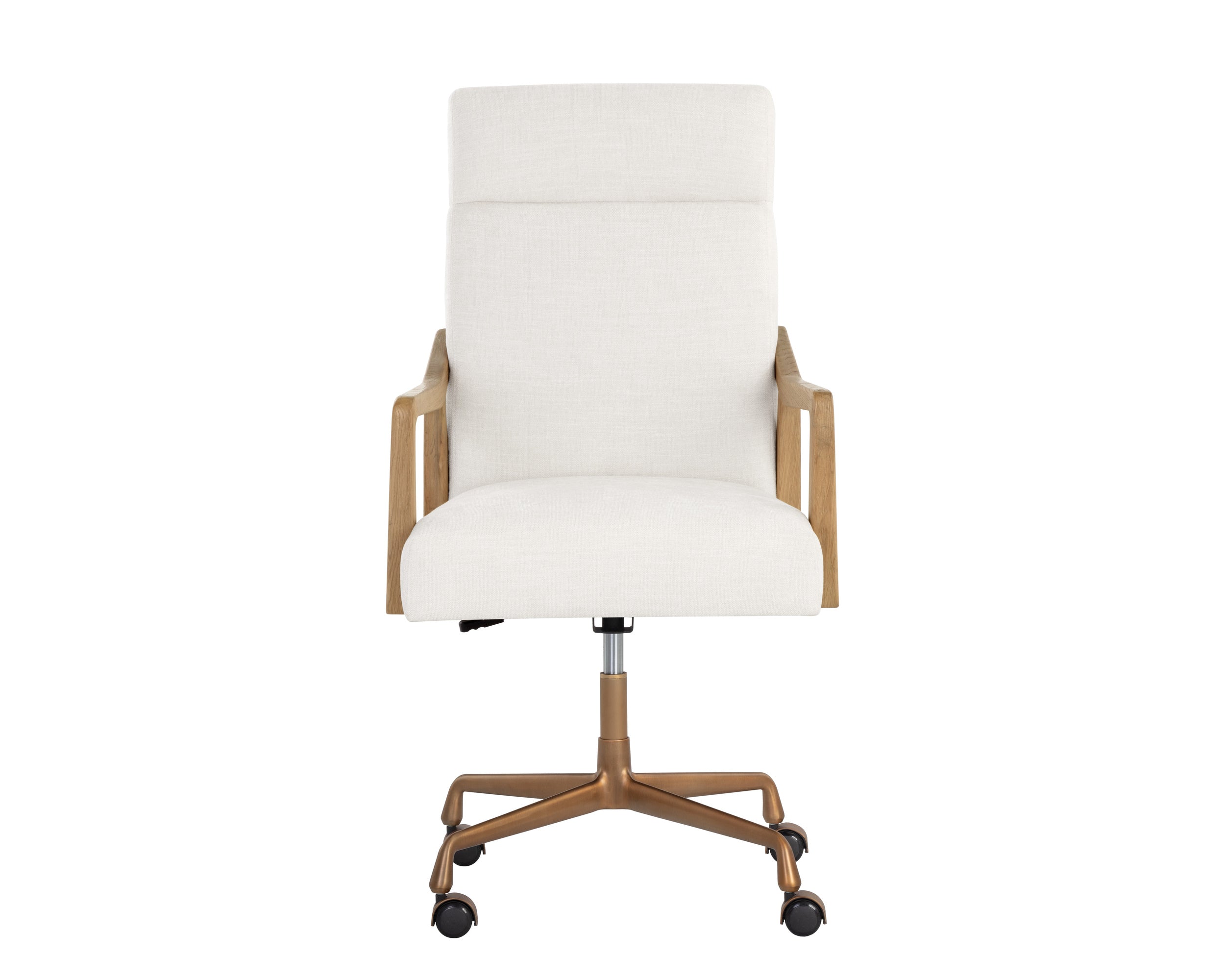 Collin Office Chair - Natural - Heather Ivory Tweed