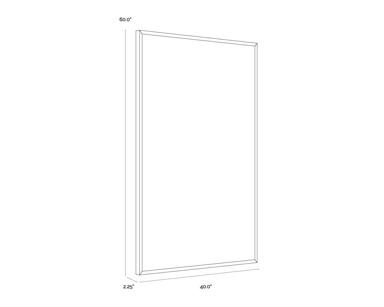 Strike A Pose I - 40" X 60" - Black Floater Frame