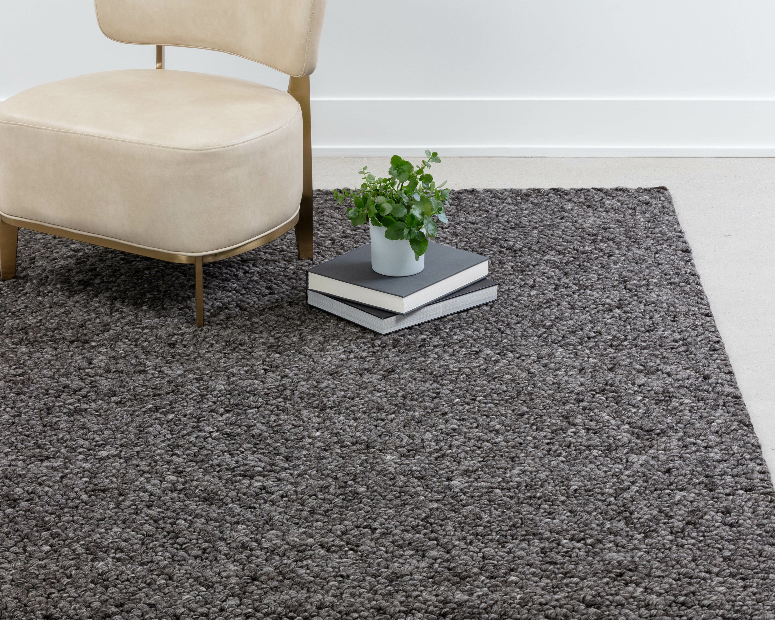 Umea Hand-Woven Rug - Black - 8' X 10'