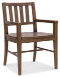 Driftwood Splatback Arm Chair | Worn Saddle