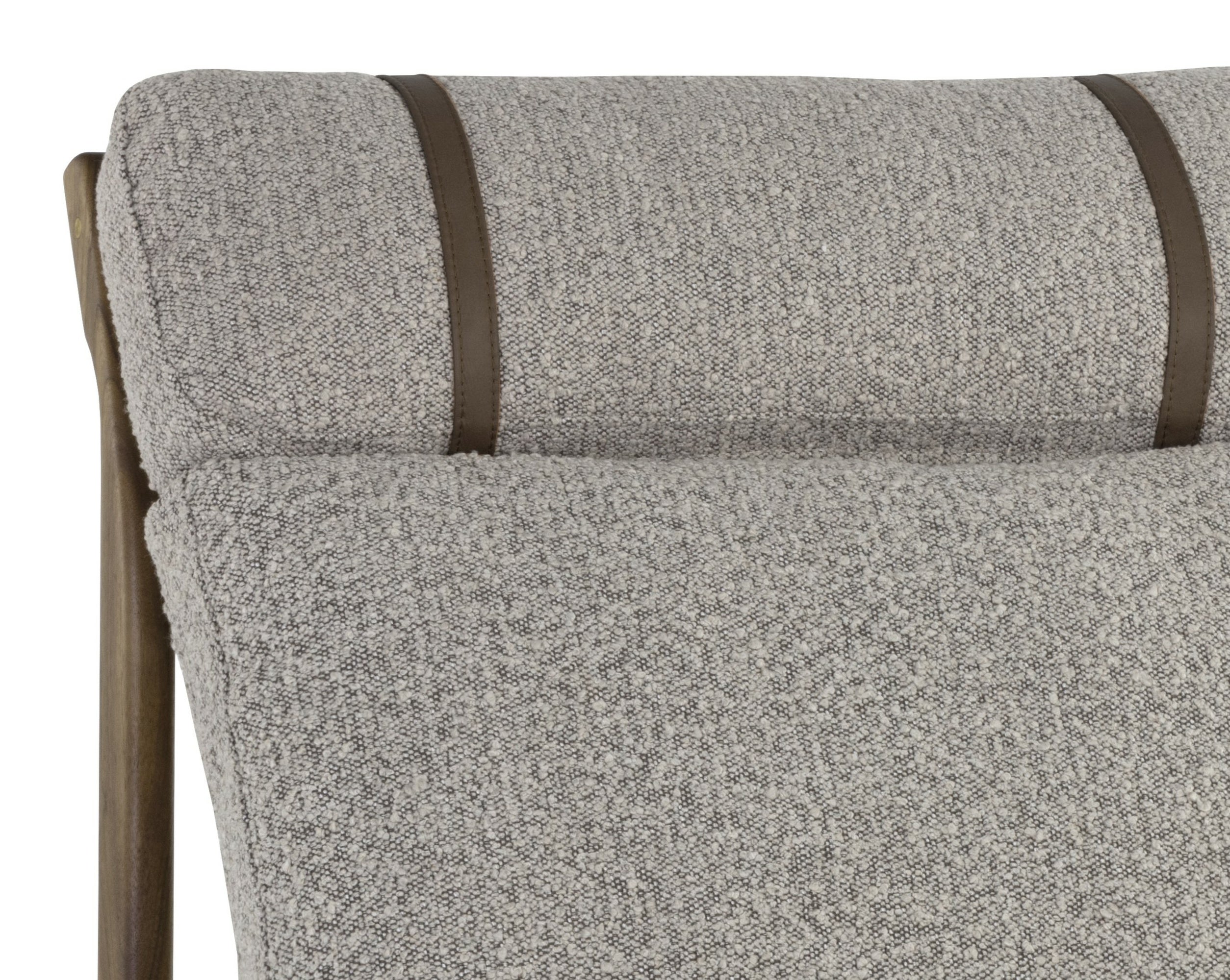 Elanor Lounge Chair - Walnut - Altro Cappuccino