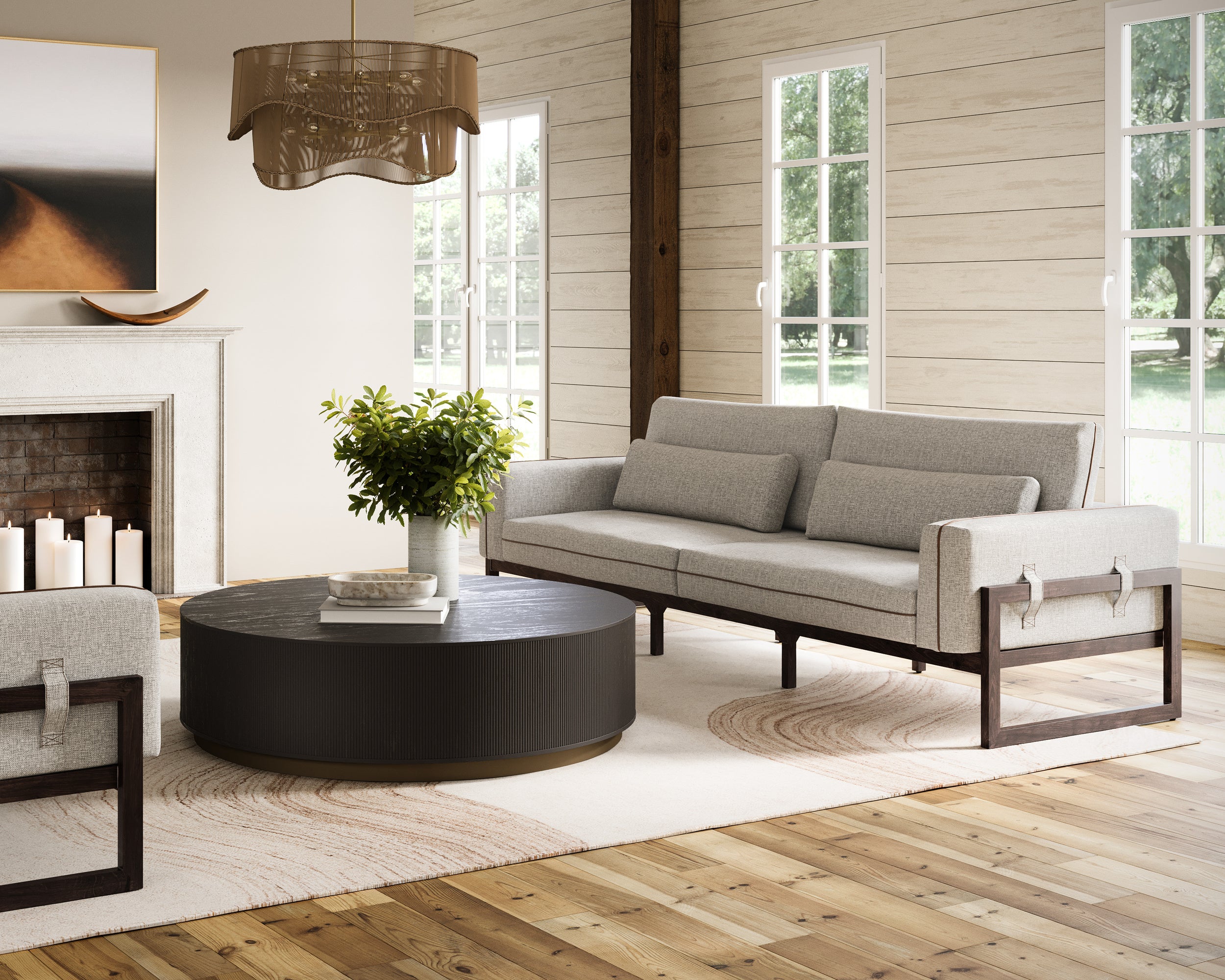 Belinda Sofa - Rhapsody Greige