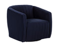Garrison Swivel Lounge Chair - Abbington Navy