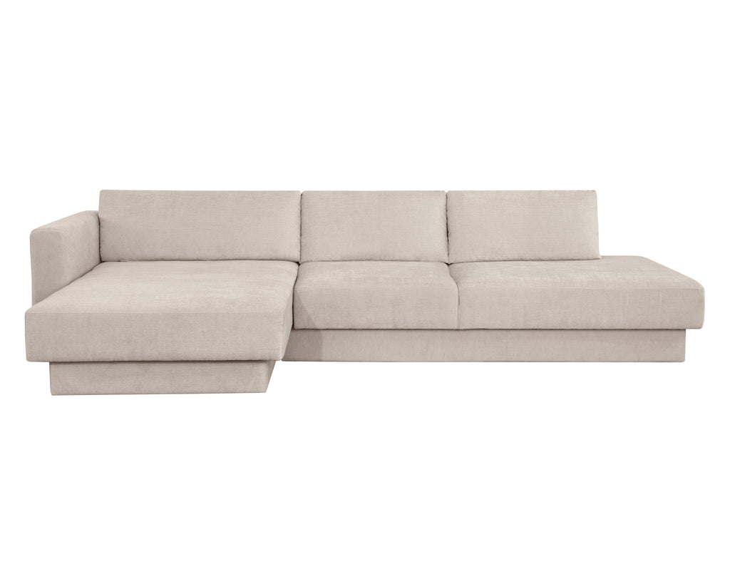 Tecoma Sofa Chaise - Laf - Danny Cream