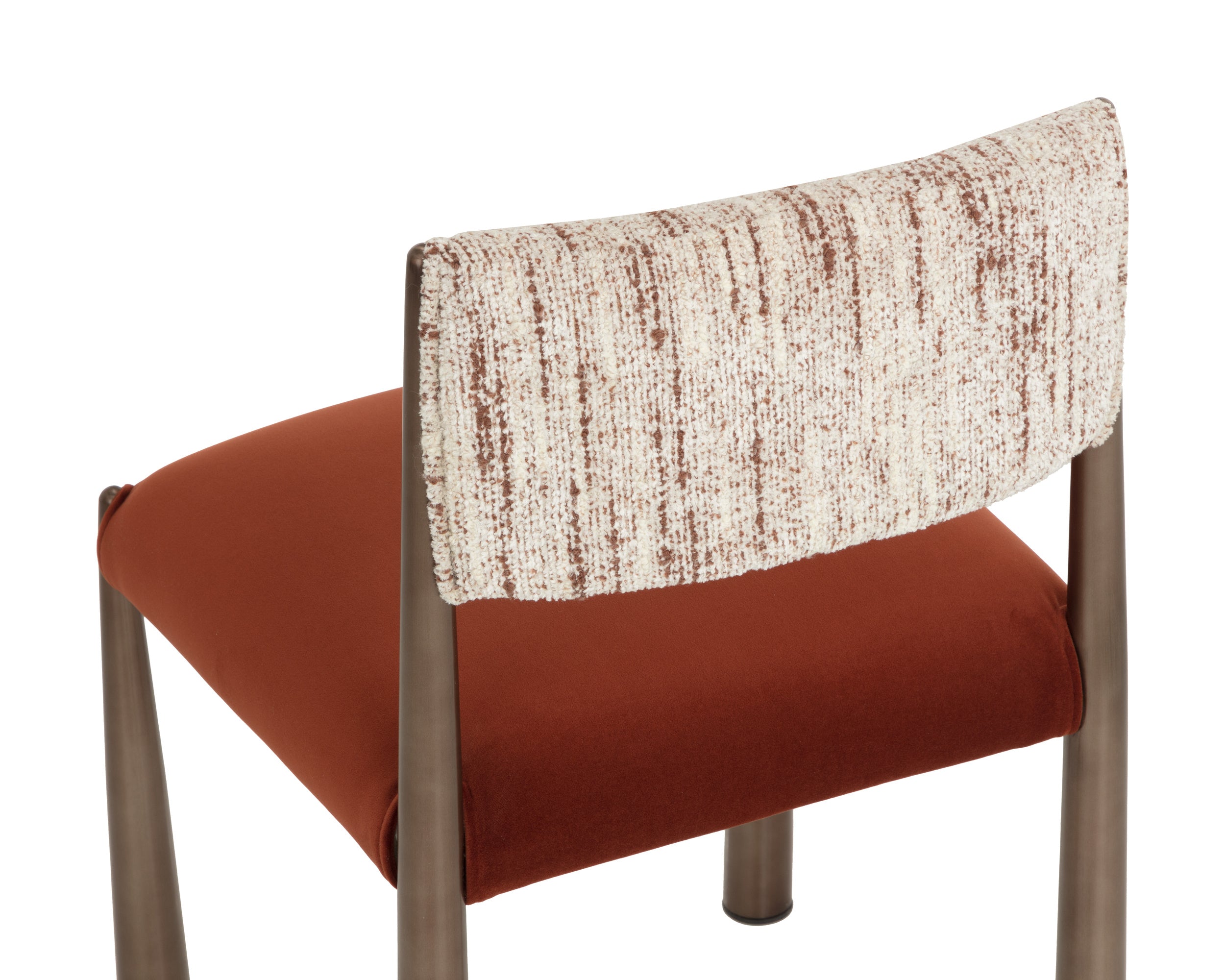 Bayard Dining Chair - Dark Bronze - Meg Rust / Terri Nutmeg