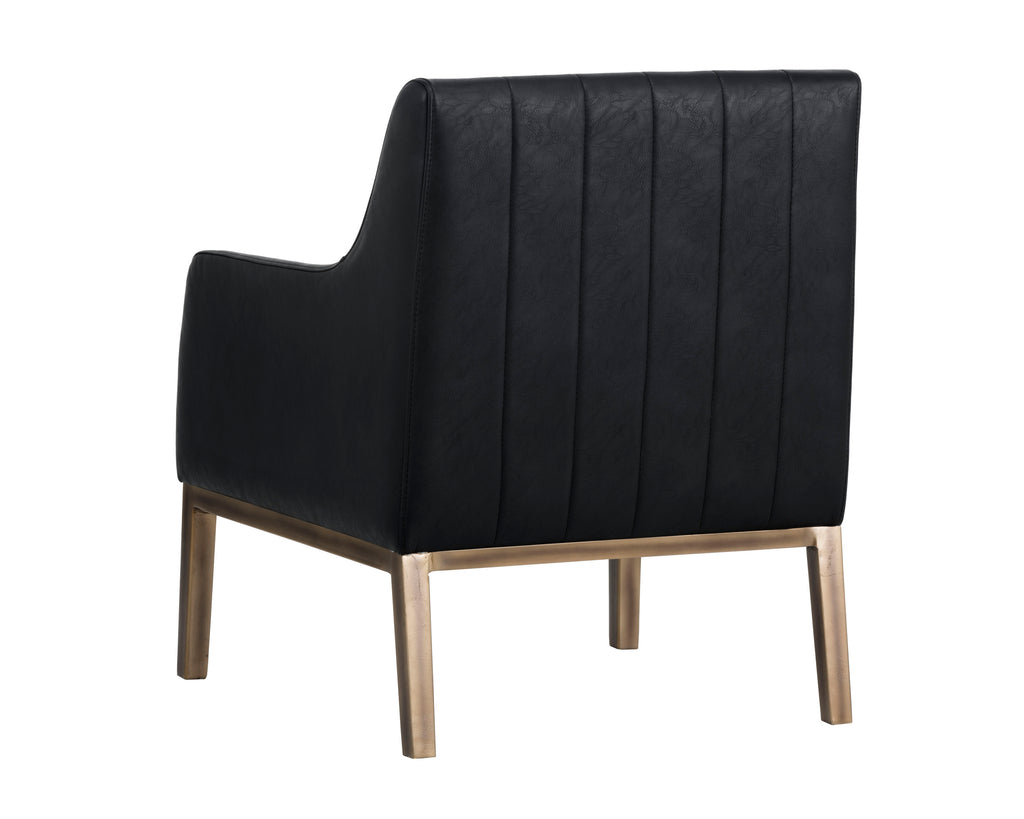 Wolfe Lounge Chair - Bravo Black