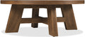 Driftwood Round Cocktail Table | Worn Saddle