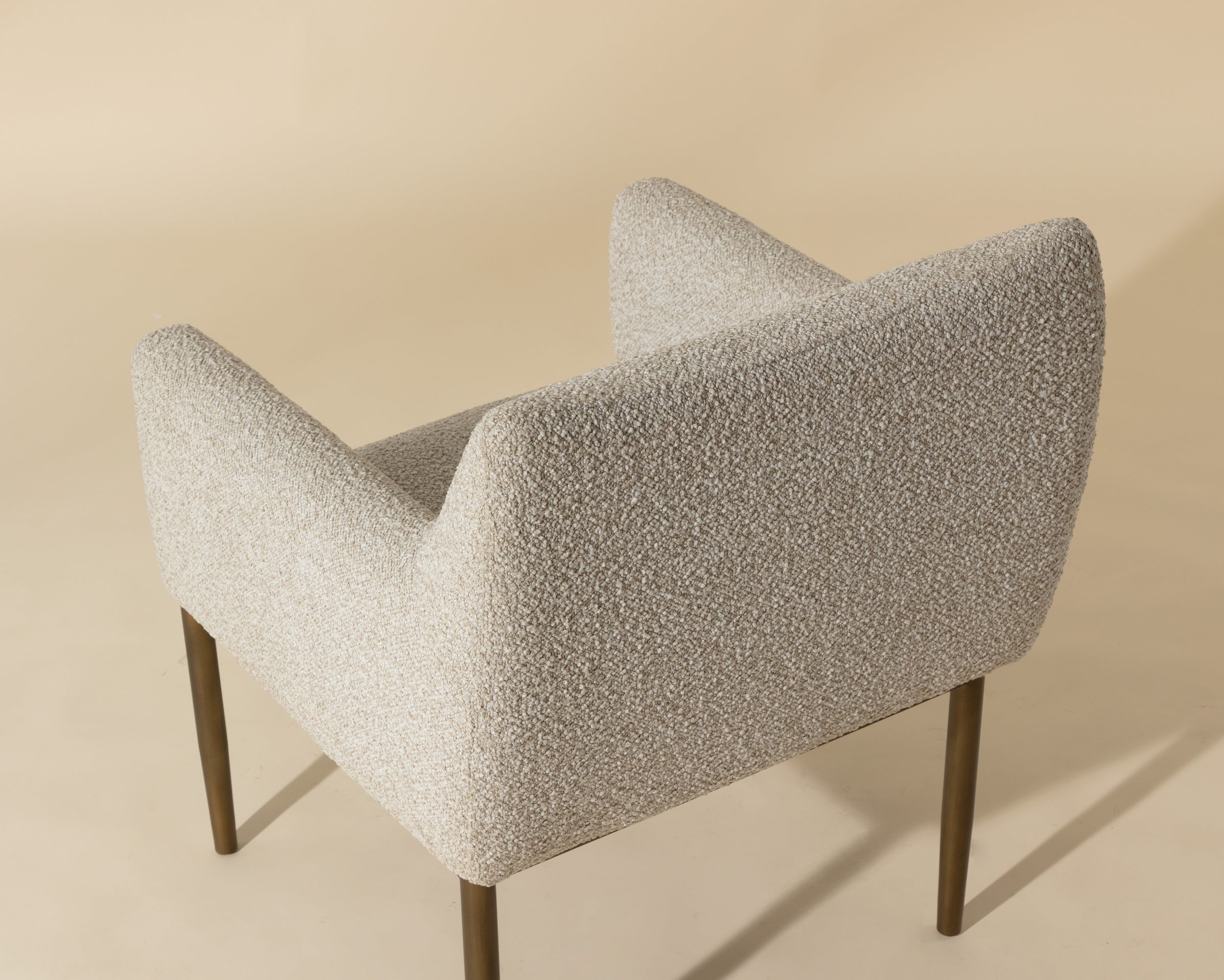 Olea Dining Armchair - Santa Cruz Oatmeal