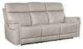 Lyra Zero Gravity Power Sofa with Power Headrest and Lumbar | Light Grey