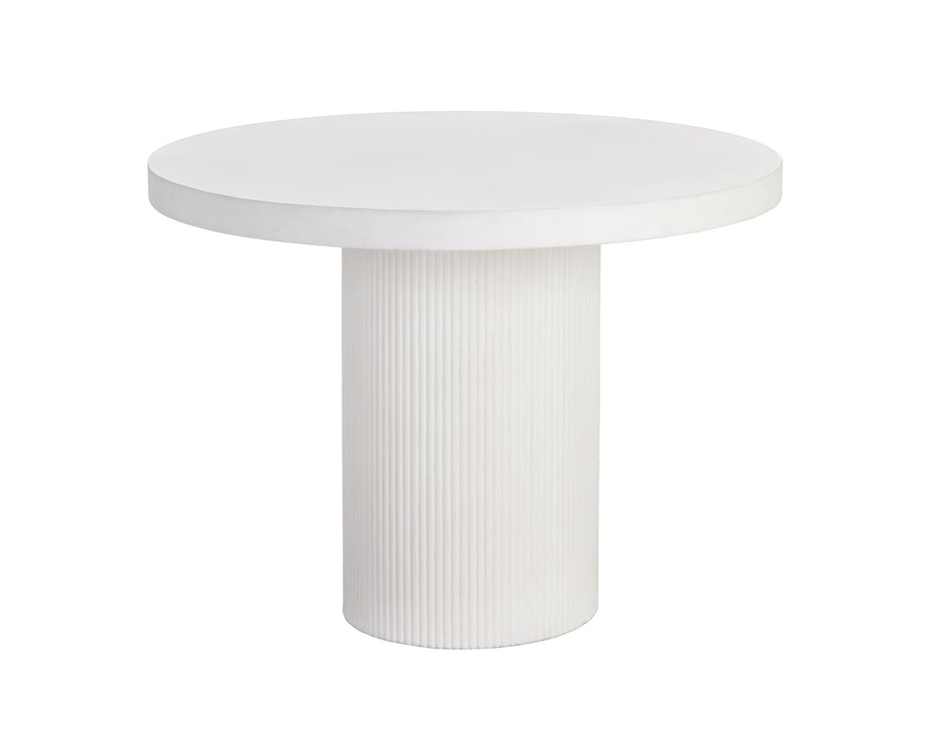 Nicolette Dining Table - White - 40"