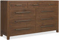 Driftwood Nine-Drawer Dresser | Distressed