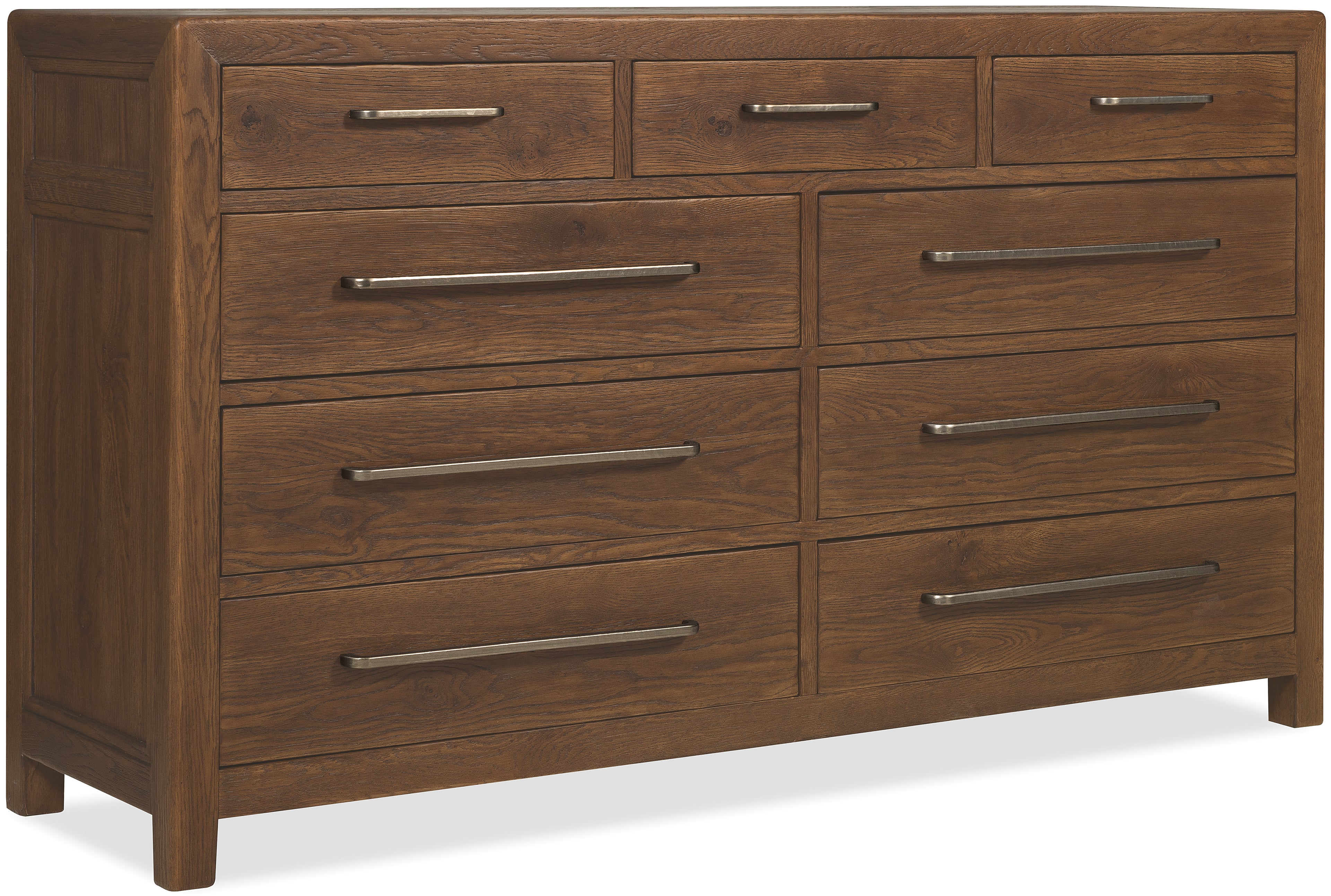 Driftwood Nine-Drawer Dresser | Distressed