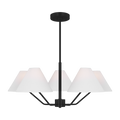 Burke Medium Chandelier Midnight Black