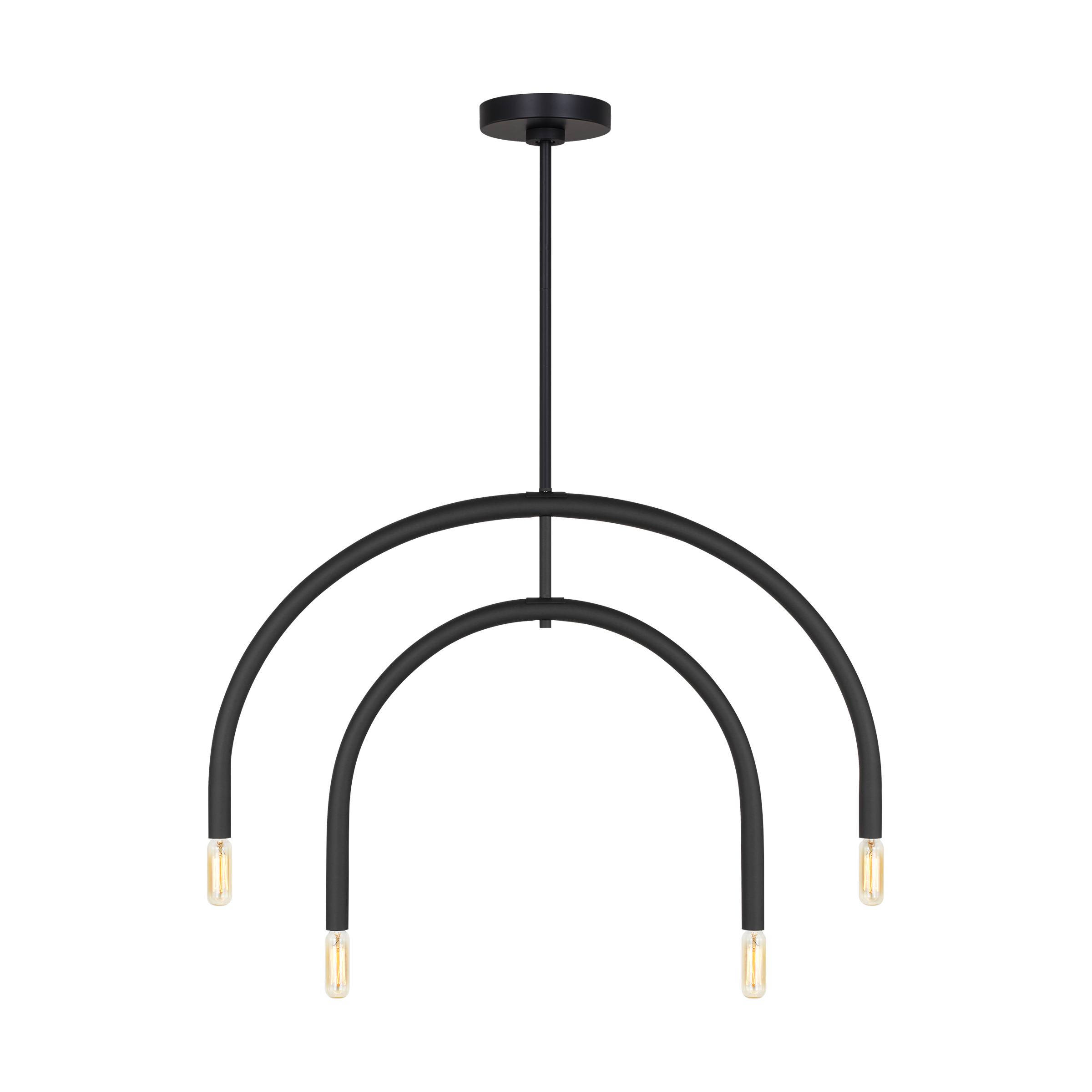 Hadden Small Chandelier Midnight Black
