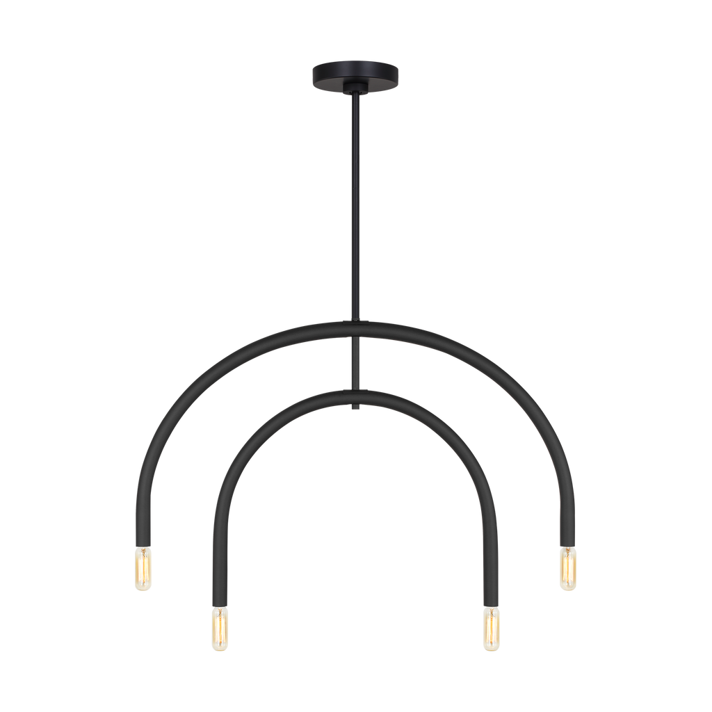 Hadden Small Chandelier Midnight Black