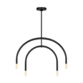 Hadden Small Chandelier Midnight Black