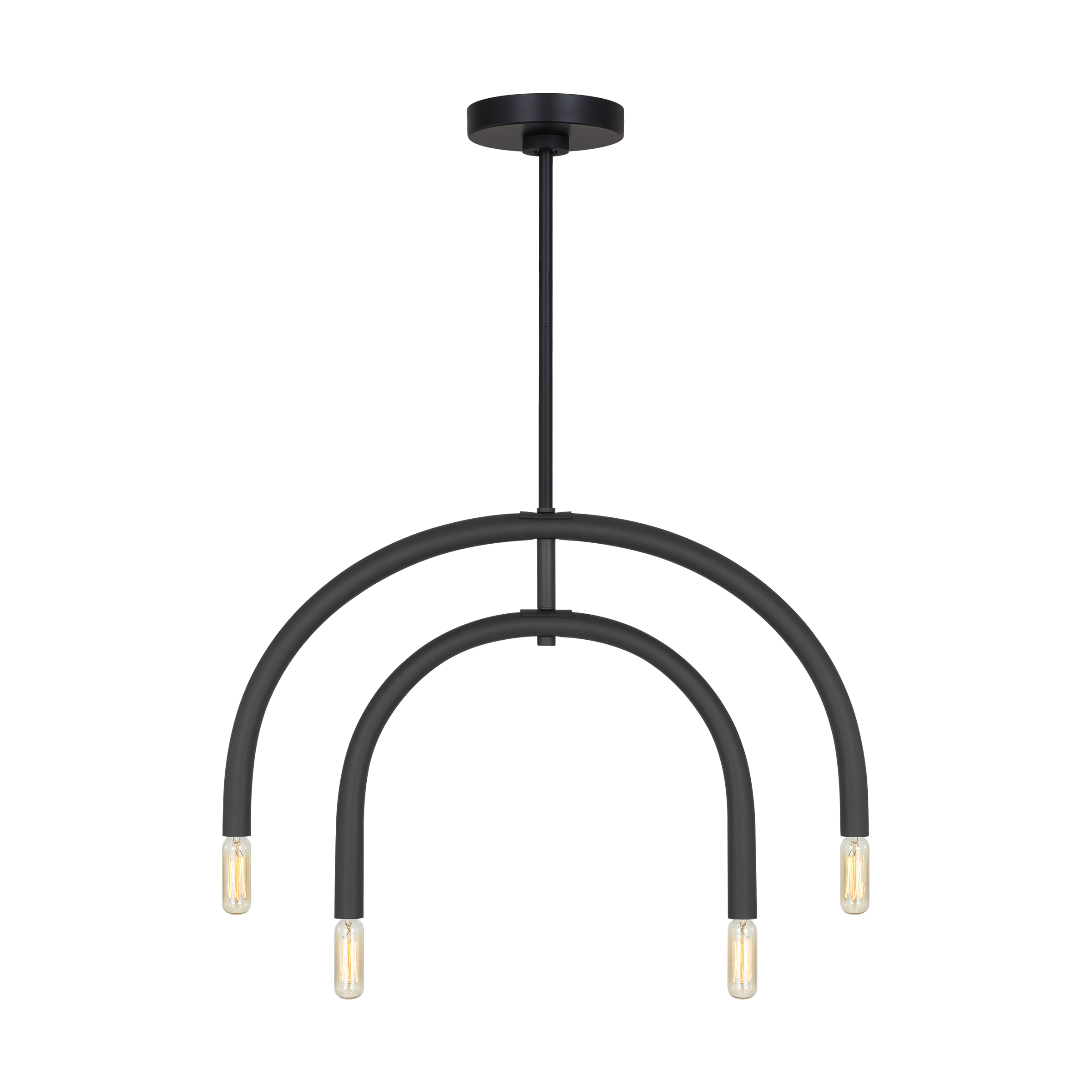 Hadden Medium Chandelier Midnight Black