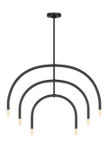 Hadden Large Chandelier Midnight Black