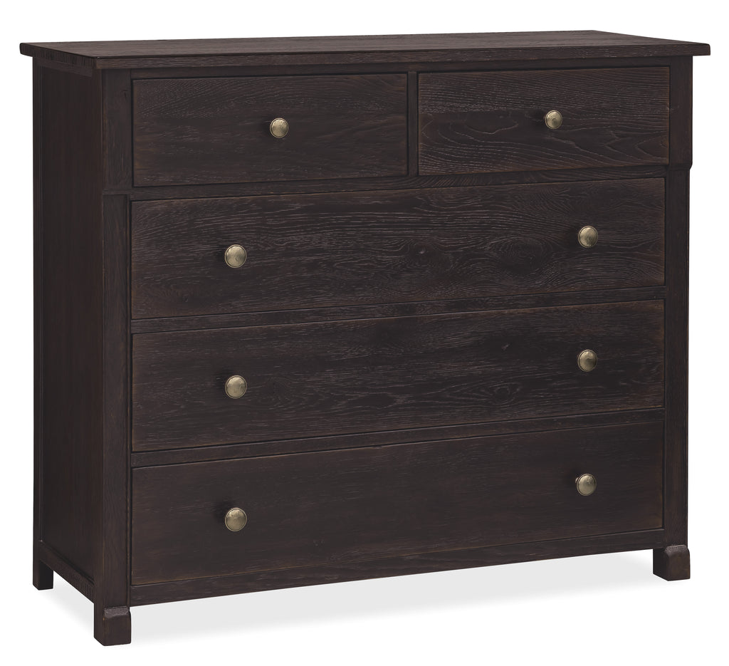 Driftwood Five-Drawer Chest | Burnt Timber