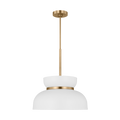 Pemberton Medium Pendant Matte White