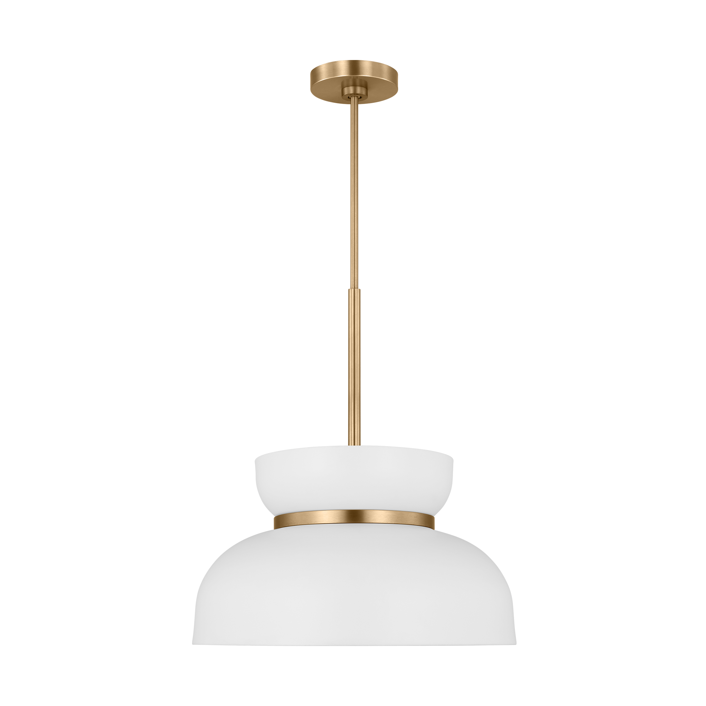 Pemberton Medium Pendant Matte White