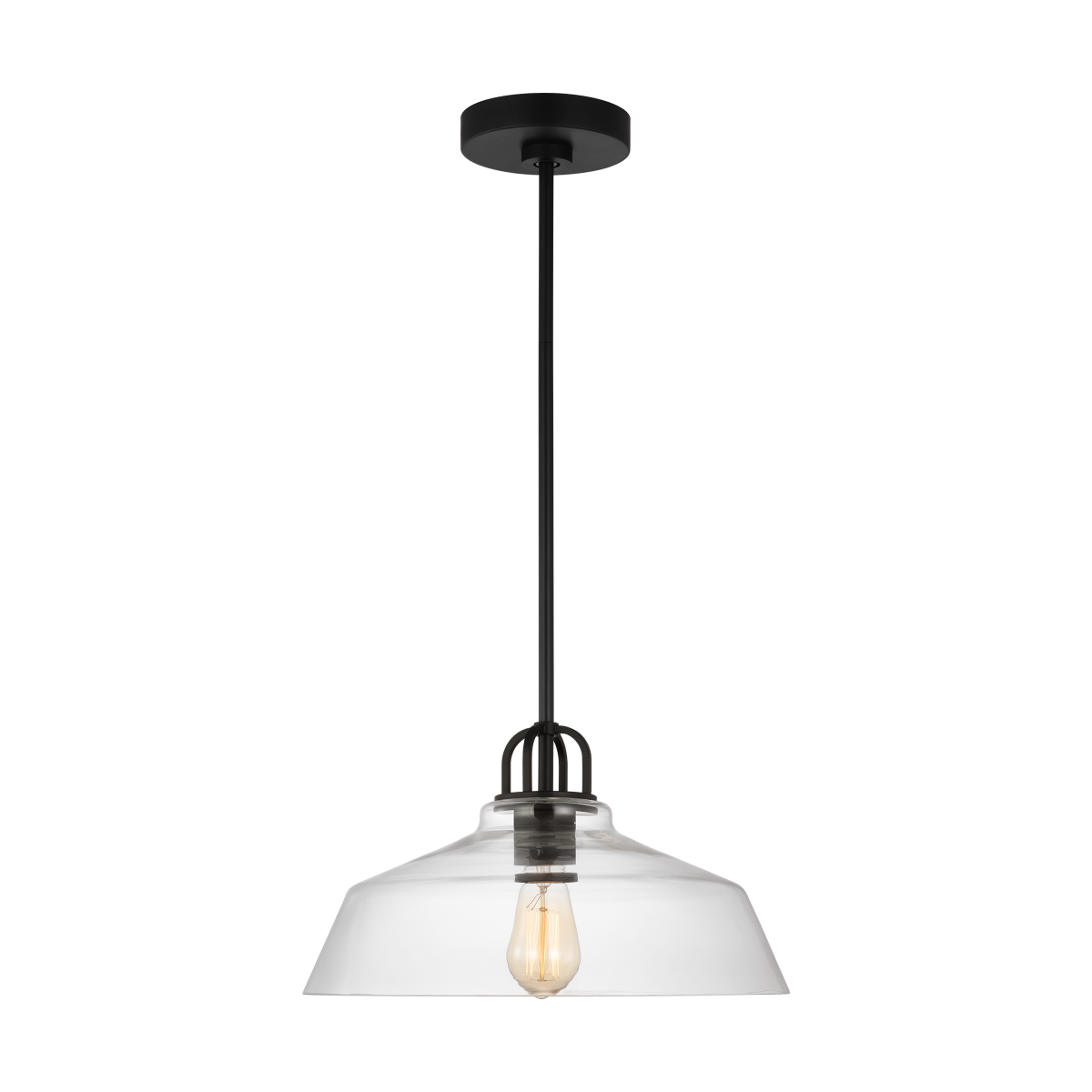 Payton Small Pendant Midnight Black