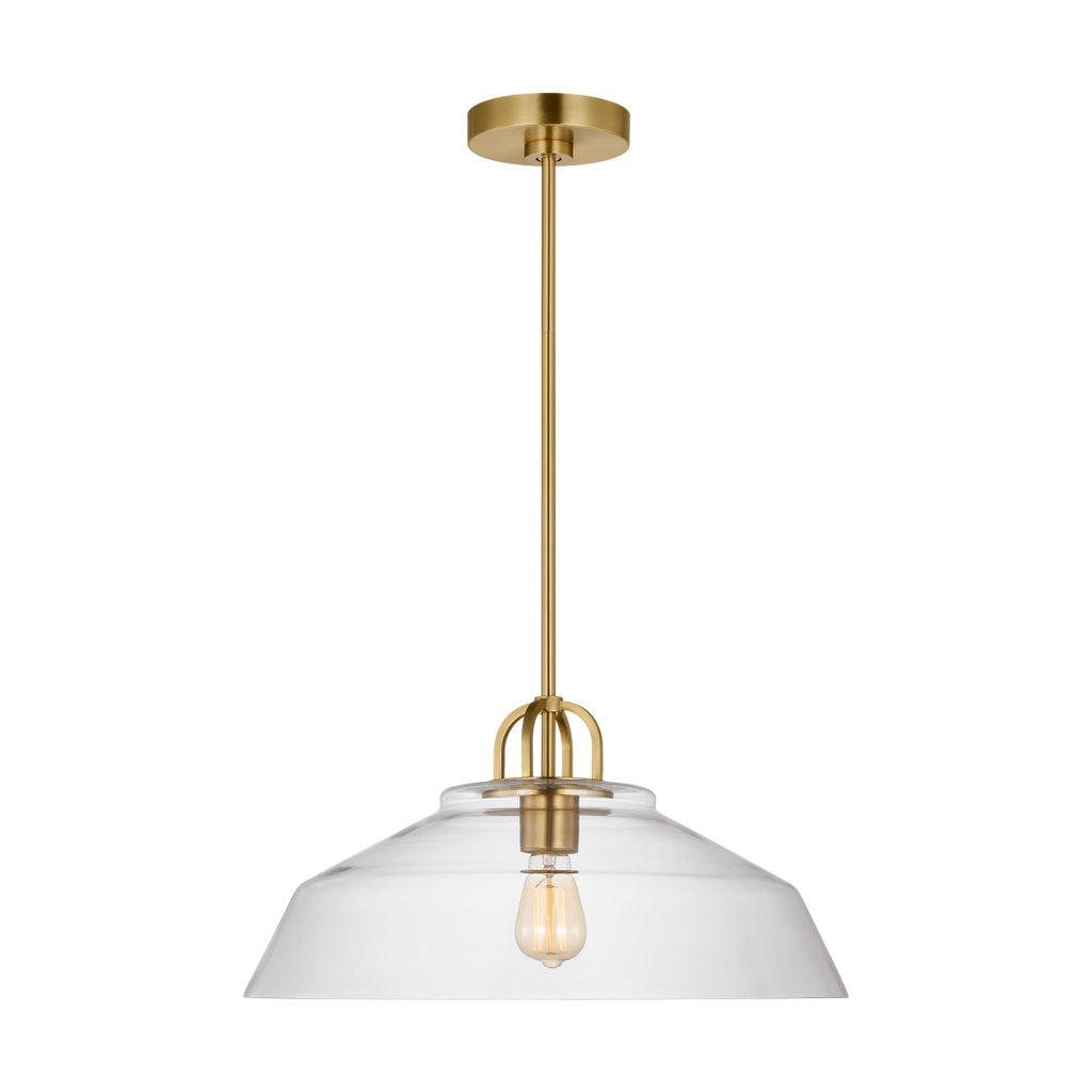 Payton Medium Pendant Satin Brass