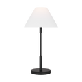 Porteau Medium Table Lamp Midnight Black Bulbs Inc