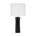 Fernwood Medium Table Lamp Gloss Black Bulbs Inc