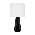 Moresby Medium Table Lamp Gloss Black Bulbs Inc