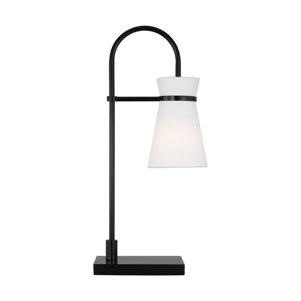 Binx Medium Task Table Lamp Midnight Black Bulbs Inc