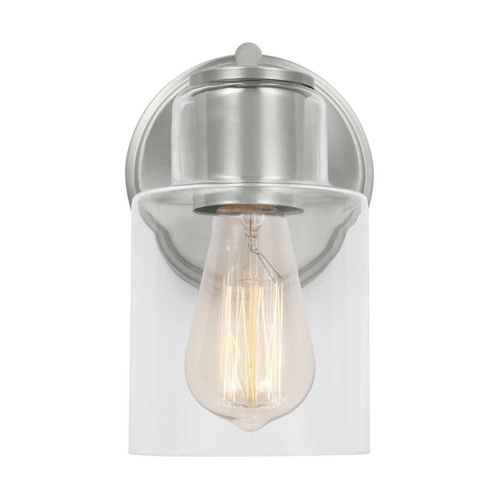 Sayward Small Sconce Brushed Steel