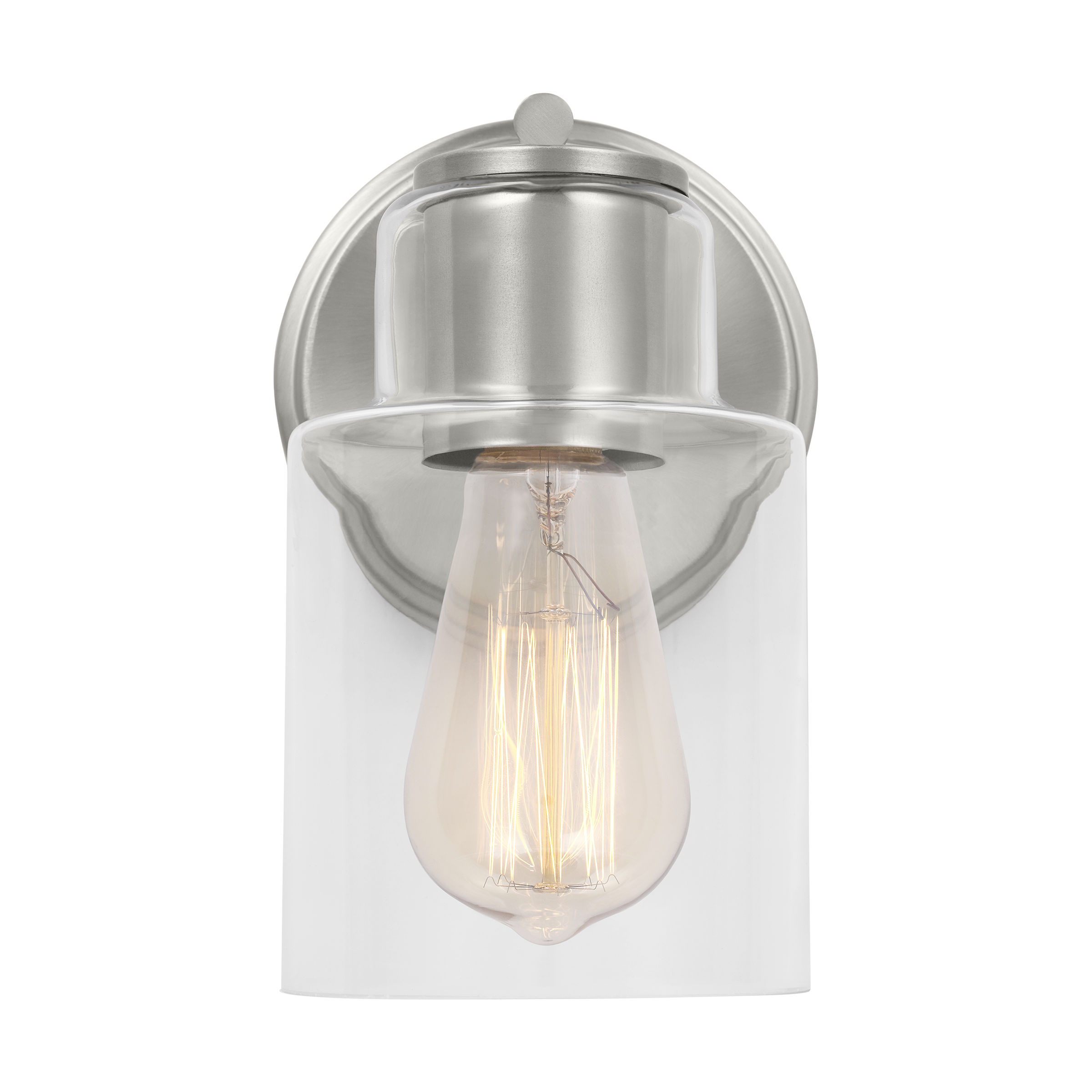 Sayward Small Sconce Brushed Steel