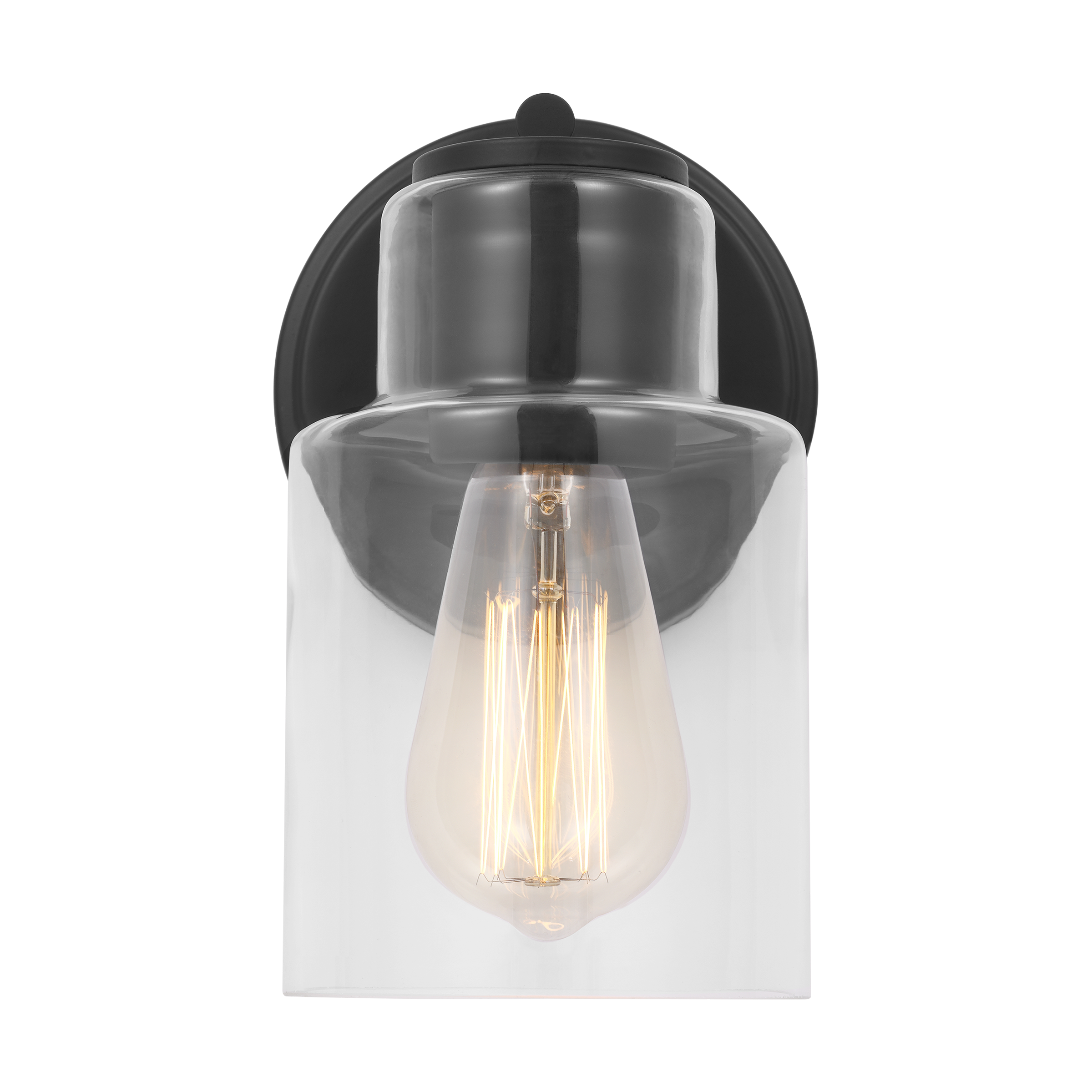 Sayward Small Sconce Midnight Black