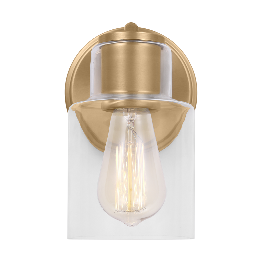 Sayward Small Sconce Satin Brass