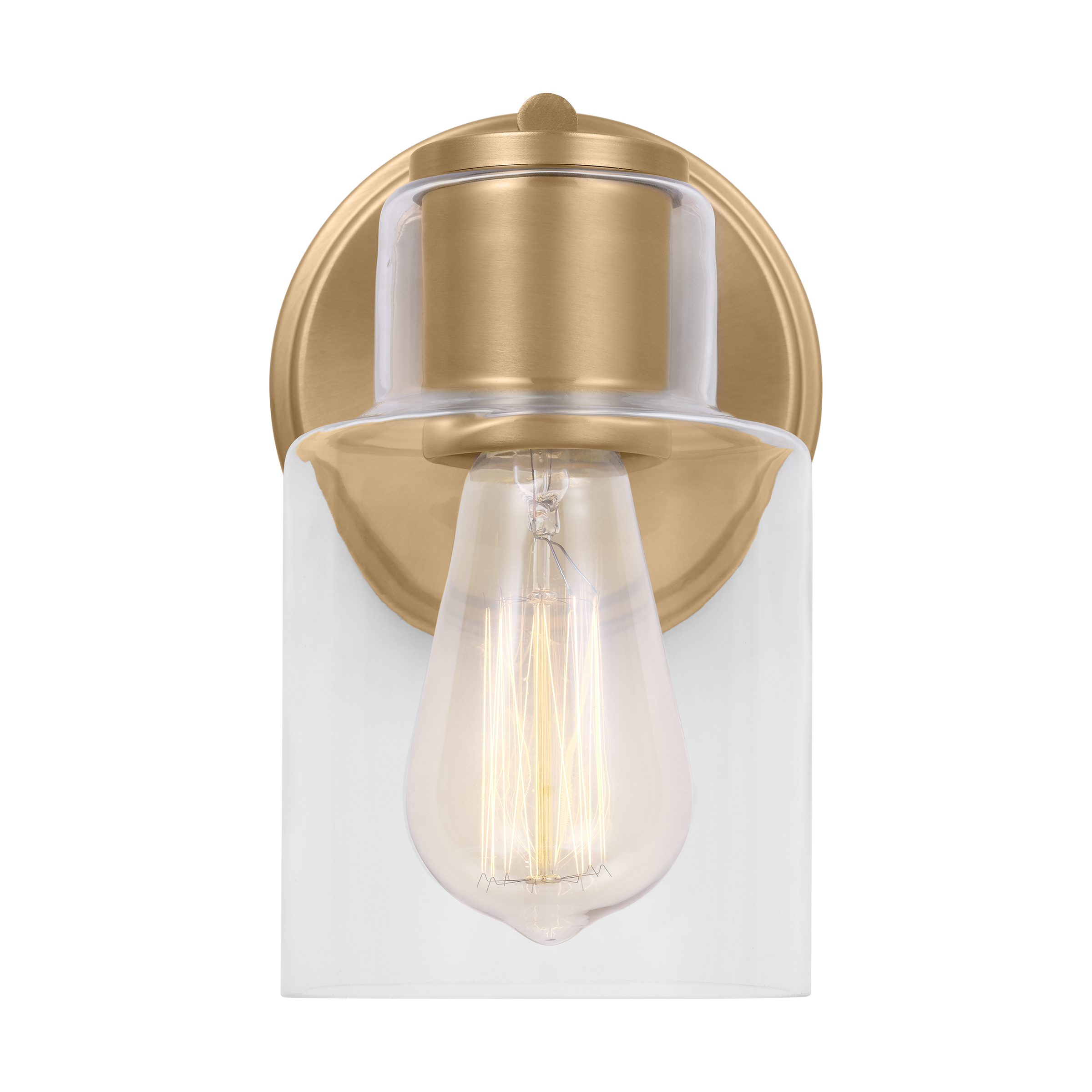 Sayward Small Sconce Satin Brass