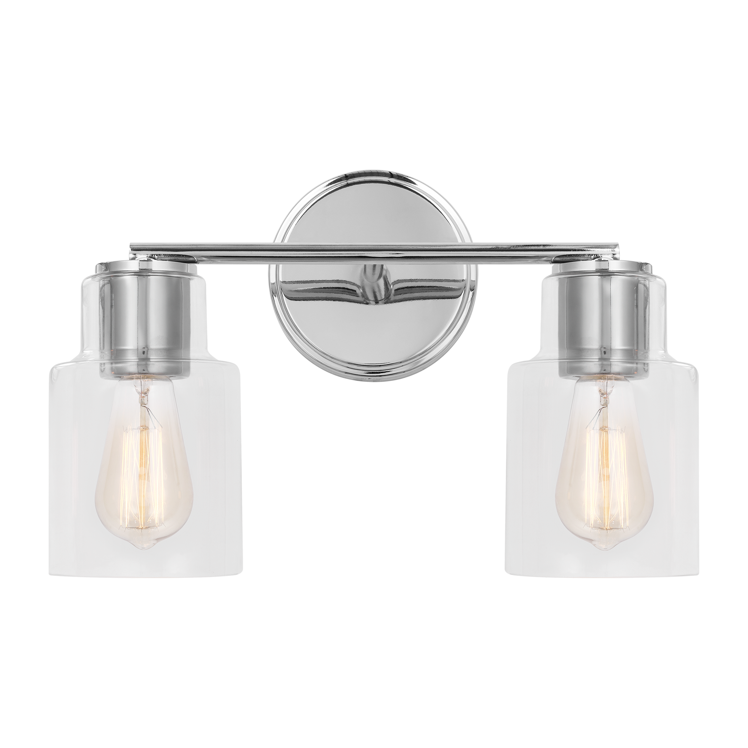 Sayward 2-Light Bath Sconce | Chrome Bulb(s) Not Included