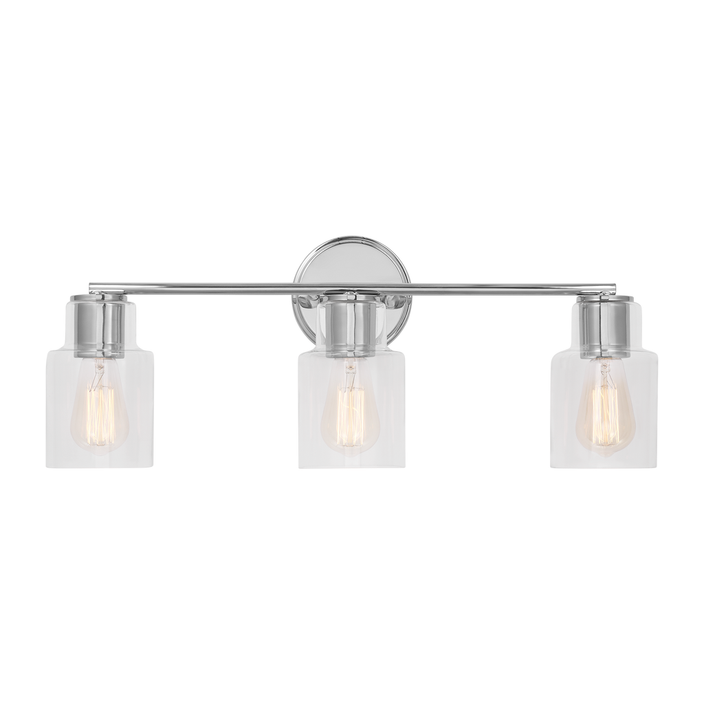 Sayward 3-Light Bath Sconce | Chrome Bulb(s) Not Included