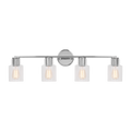 Sayward 4-Light Bath Sconce | Chrome Bulb(s) Not Included