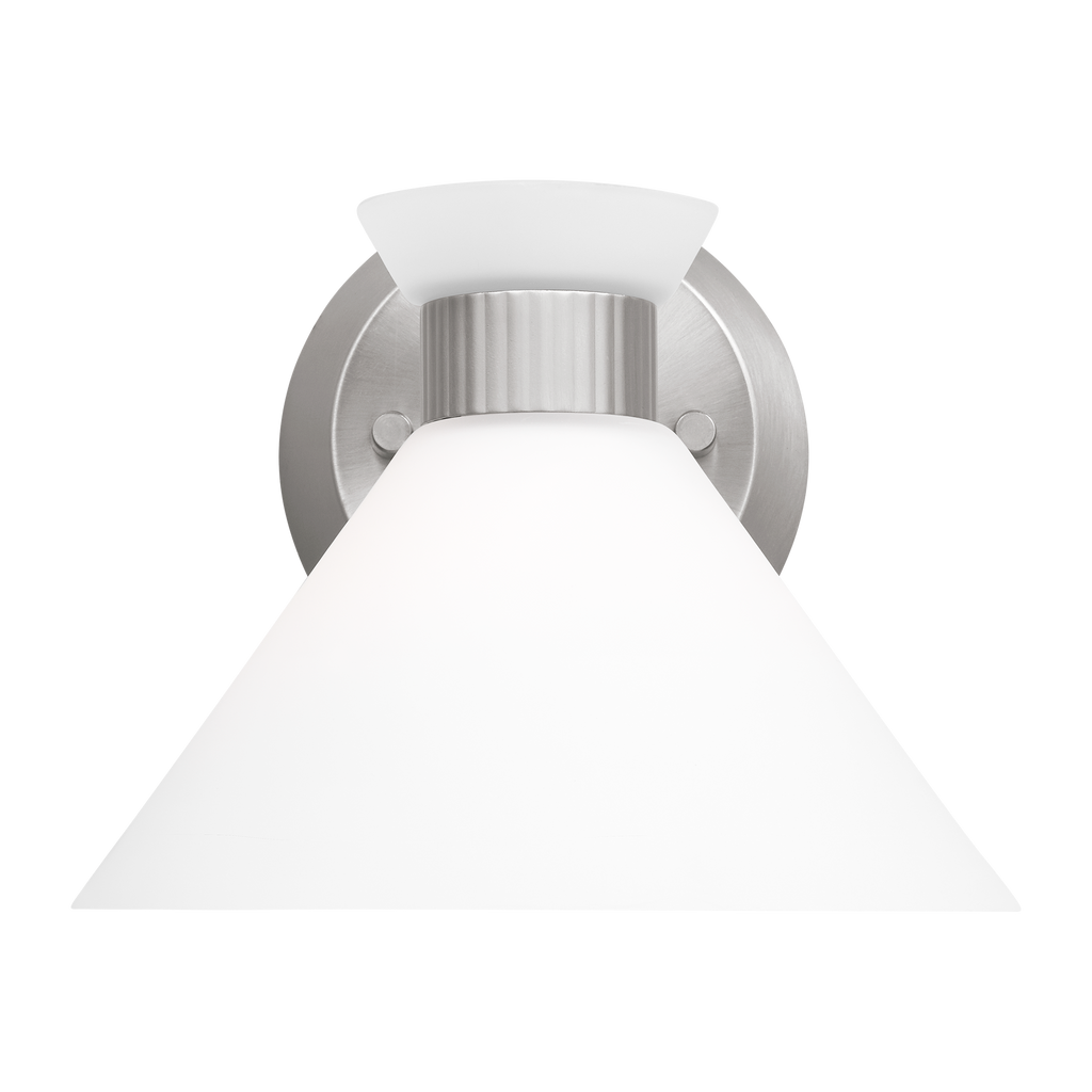 Belcarra Small Sconce Brushed Steel