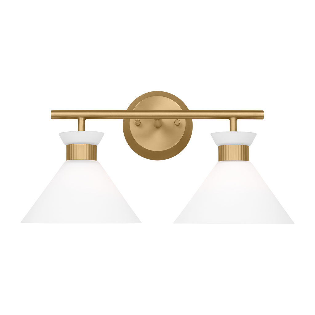 Belcarra 2 - Light Vanity Satin Brass