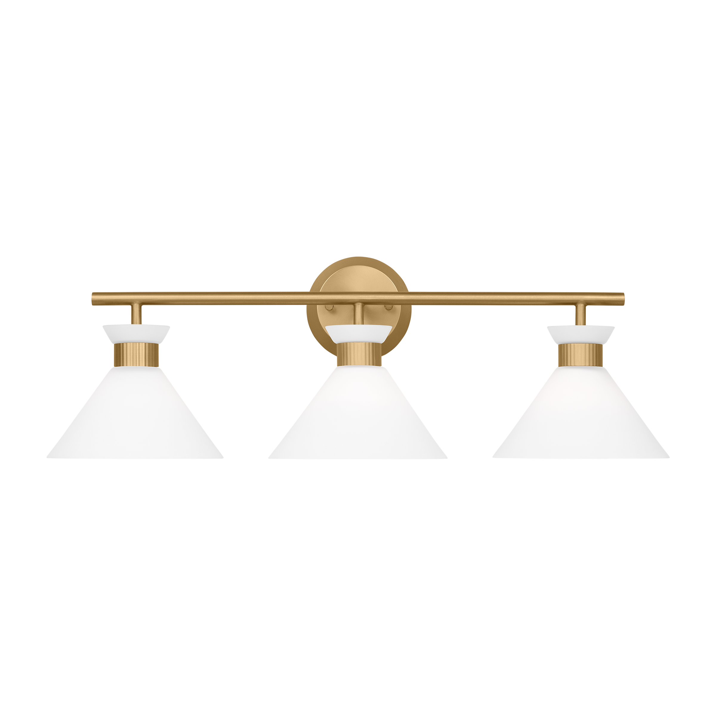 Belcarra 3 - Light Vanity Satin Brass
