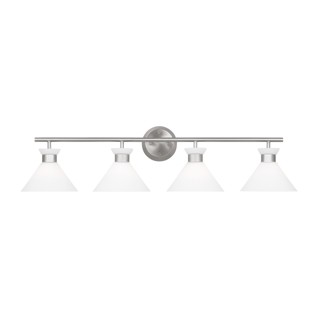 Belcarra 4 - Light Vanity Brushed Steel