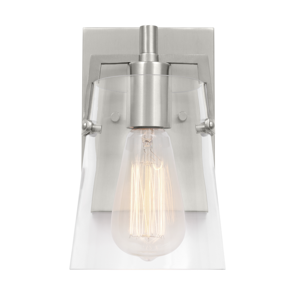 Crofton Small Sconce Brushed Nickel