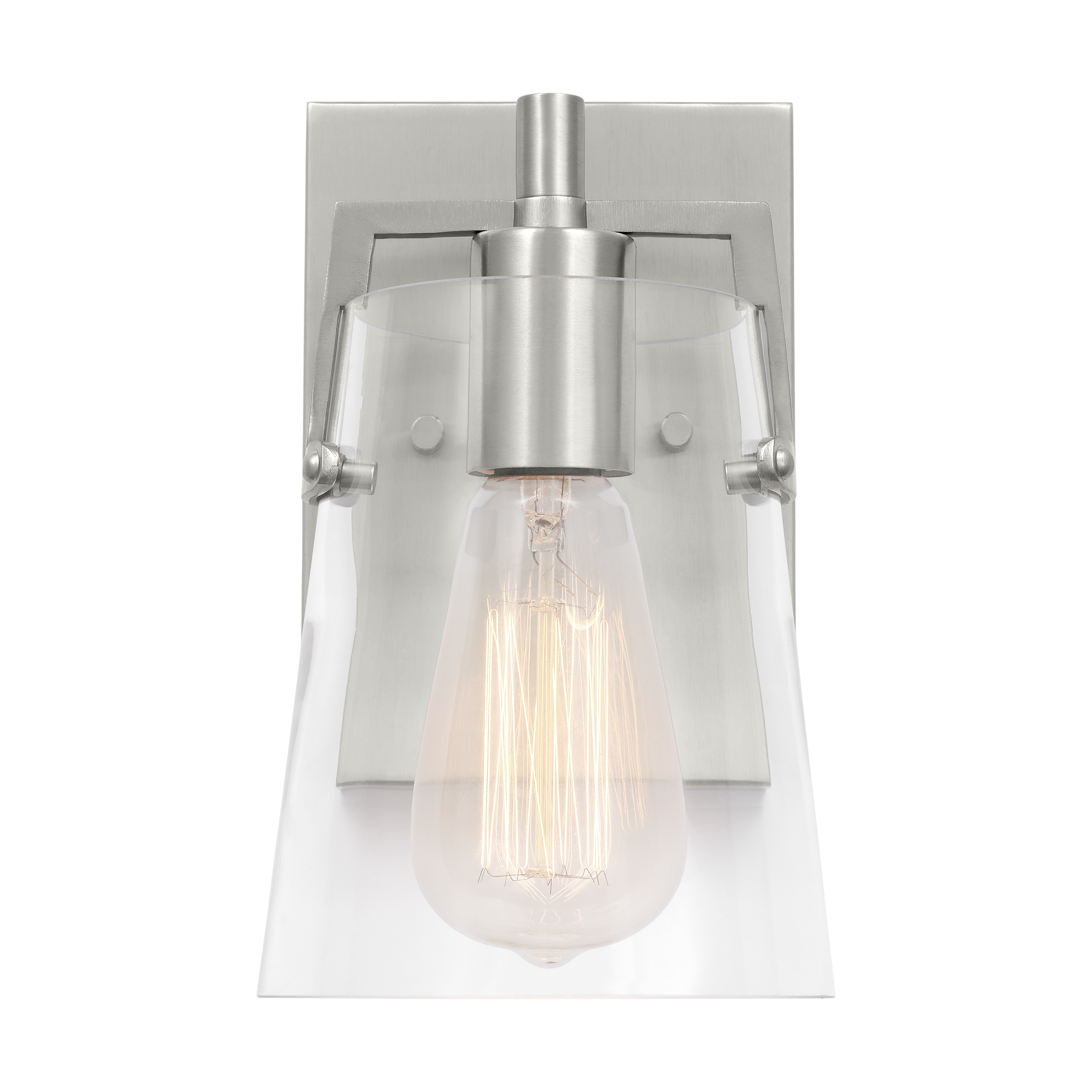 Crofton Small Sconce Brushed Nickel