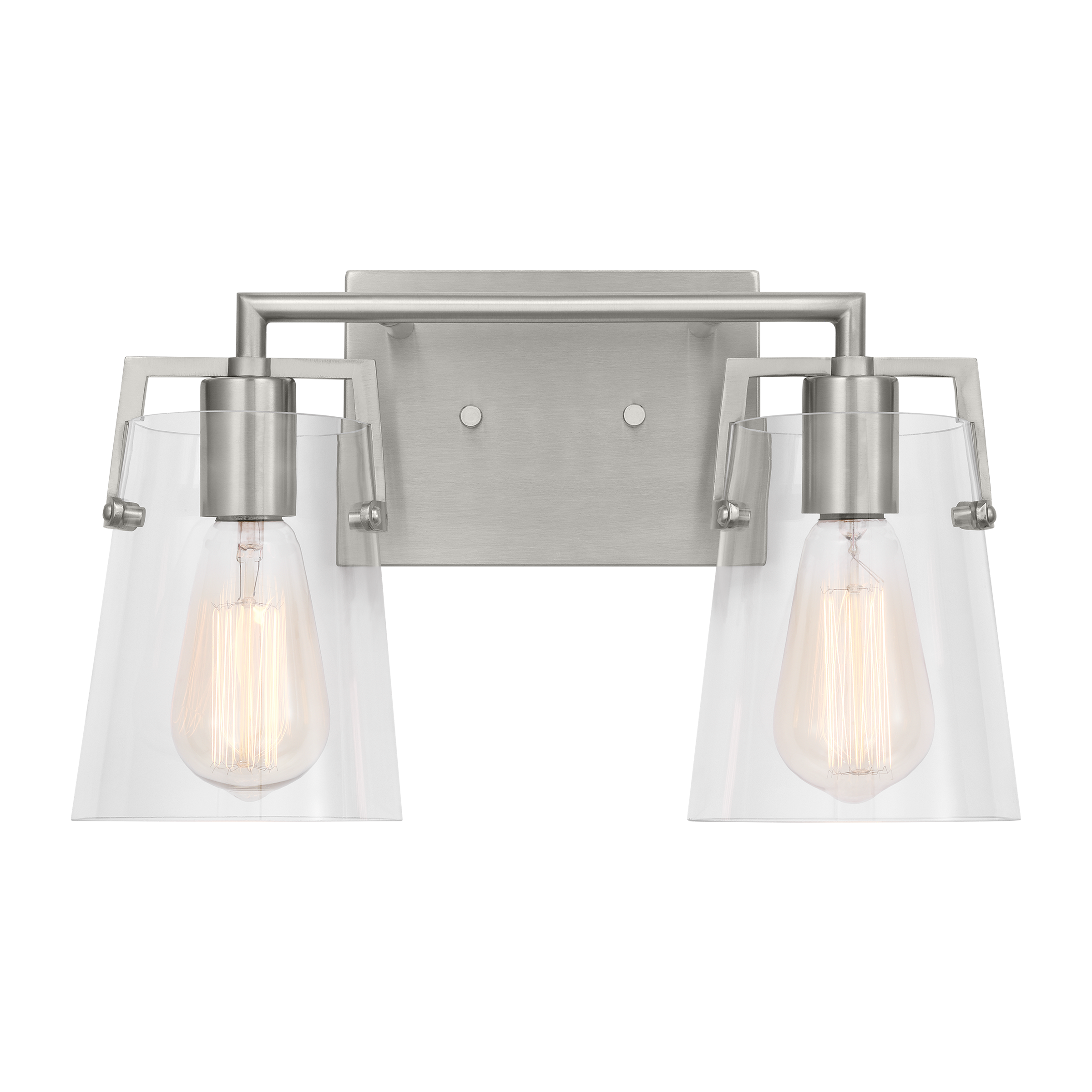 Crofton 2 - Light Vanity Brushed Nickel